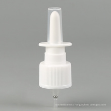 Plastic medical spray bottle with Oblique head cap nasal spray